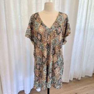 By Together Sequin Shift Mini Dress - Medium